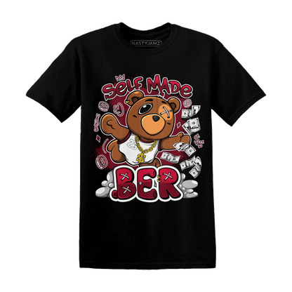 High White Team Red 1s T Shirt Match Self Made BER - NastyJamz