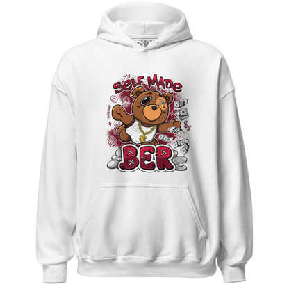 High White Team Red 1s Hoodie Match Self Made BER - NastyJamz