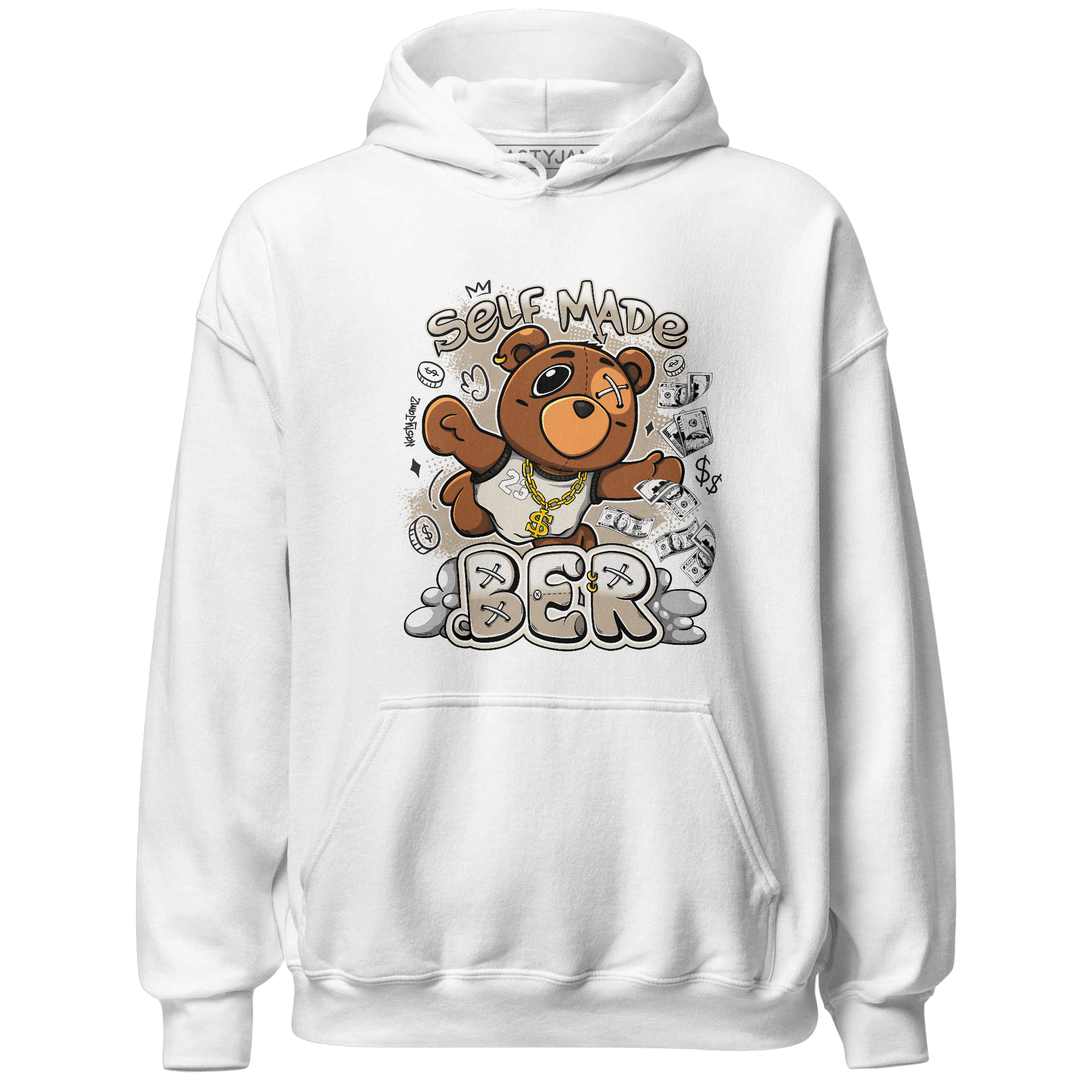 Latte 1s Hoodie Match Self Made BER - NastyJamz