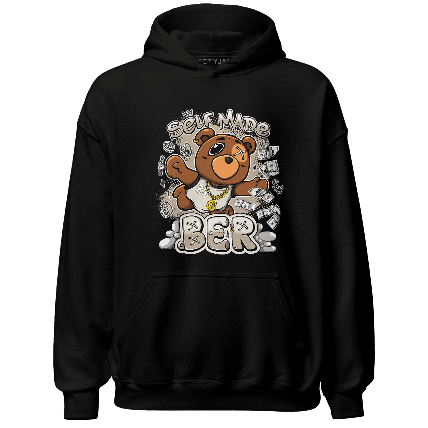 Latte 1s Hoodie Match Self Made BER - NastyJamz