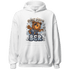 Mid Diffused Blue Grey 1s Hoodie Match Self Made BER - NastyJamz