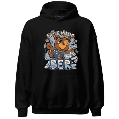 Mid Diffused Blue Grey 1s Hoodie Match Self Made BER - NastyJamz