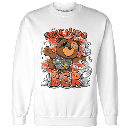 Georgia Peach 3s Sweatshirt Match Self Made BER - NastyJamz