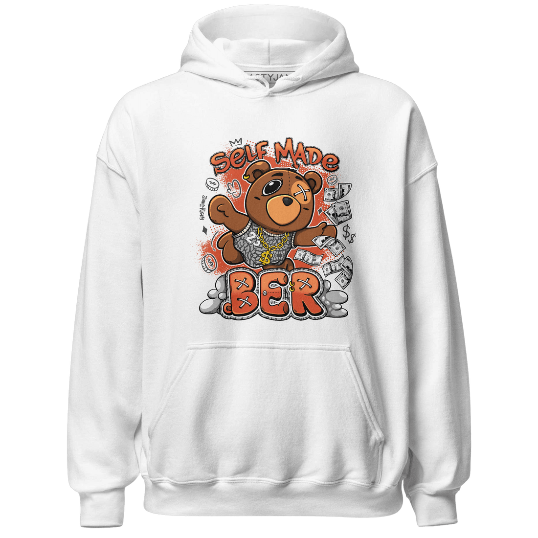 Georgia Peach 3s Hoodie Match Self Made BER - NastyJamz