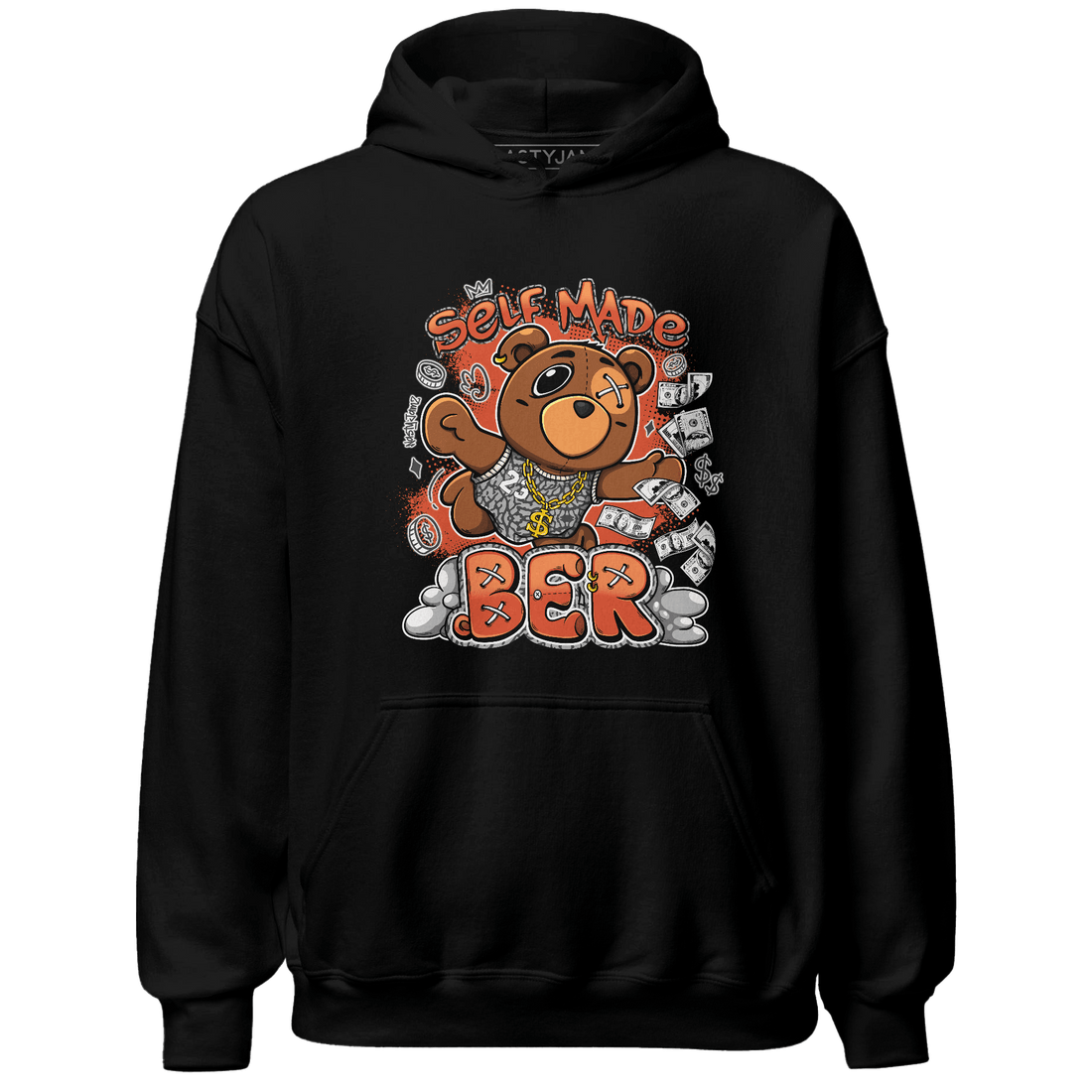 Georgia Peach 3s Hoodie Match Self Made BER - NastyJamz