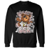 Red Stardust 3s Sweatshirt Match Self Made BER - NastyJamz