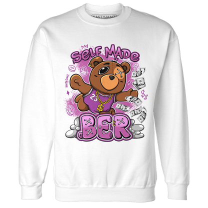 GS Hyper Violet 4s Sweatshirt Match Self Made BER - NastyJamz