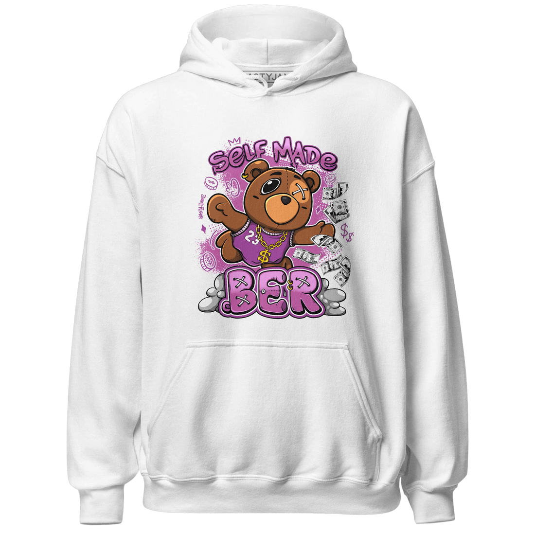 GS Hyper Violet 4s Hoodie Match Self Made BER - NastyJamz