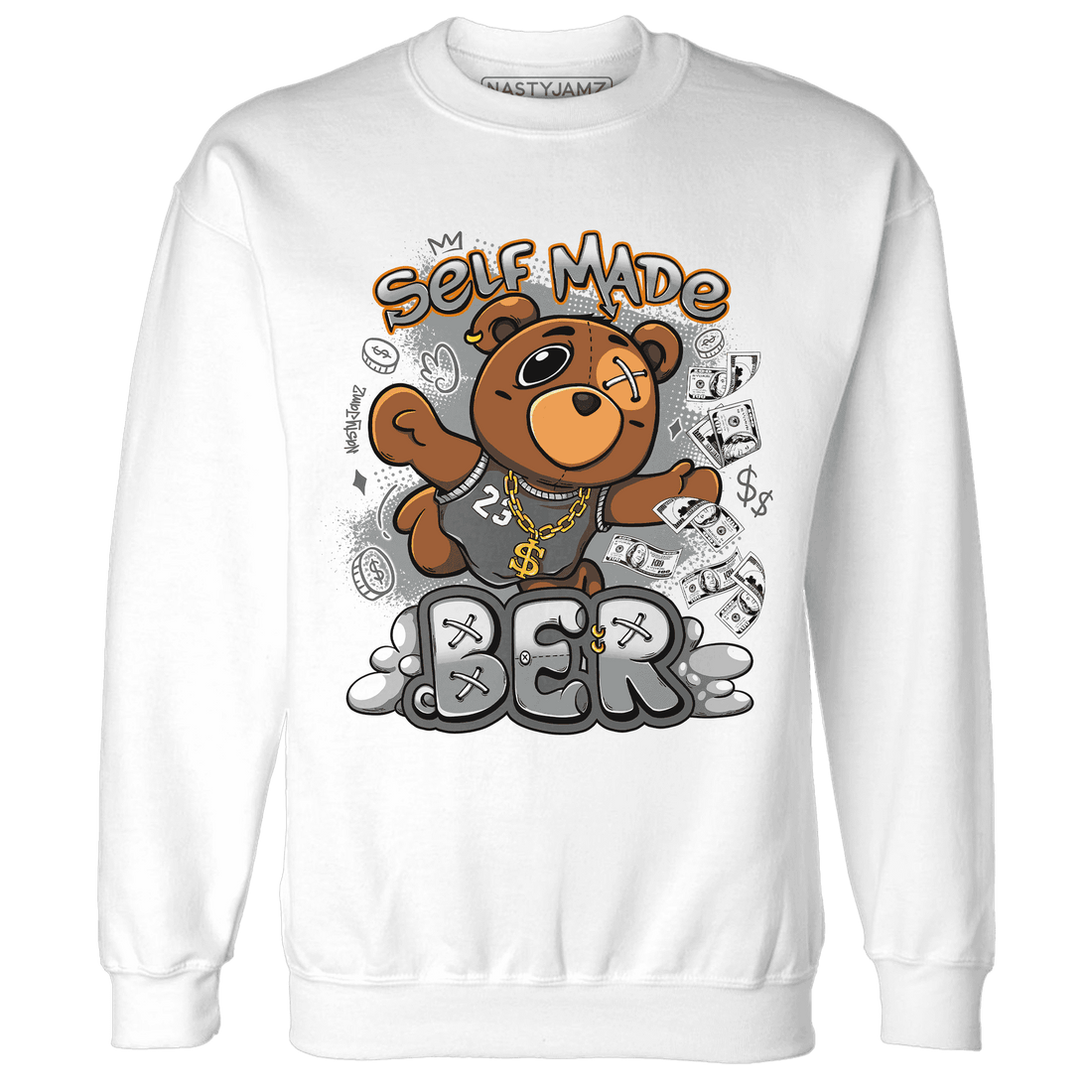 Paris Olympicsss 4s Sweatshirt Match Self Made BER - NastyJamz