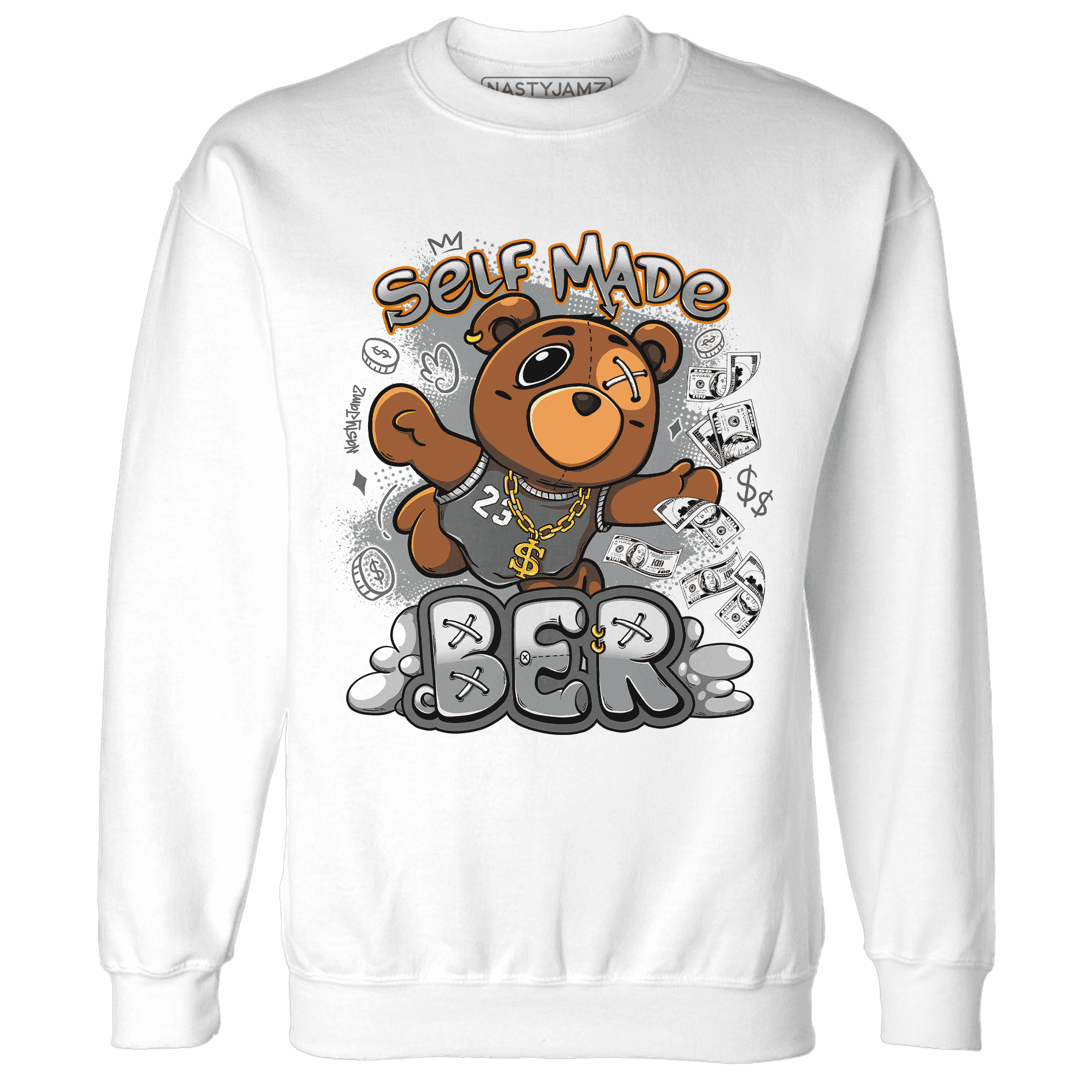 Paris Olympicsss 4s Sweatshirt Match Self Made BER - NastyJamz
