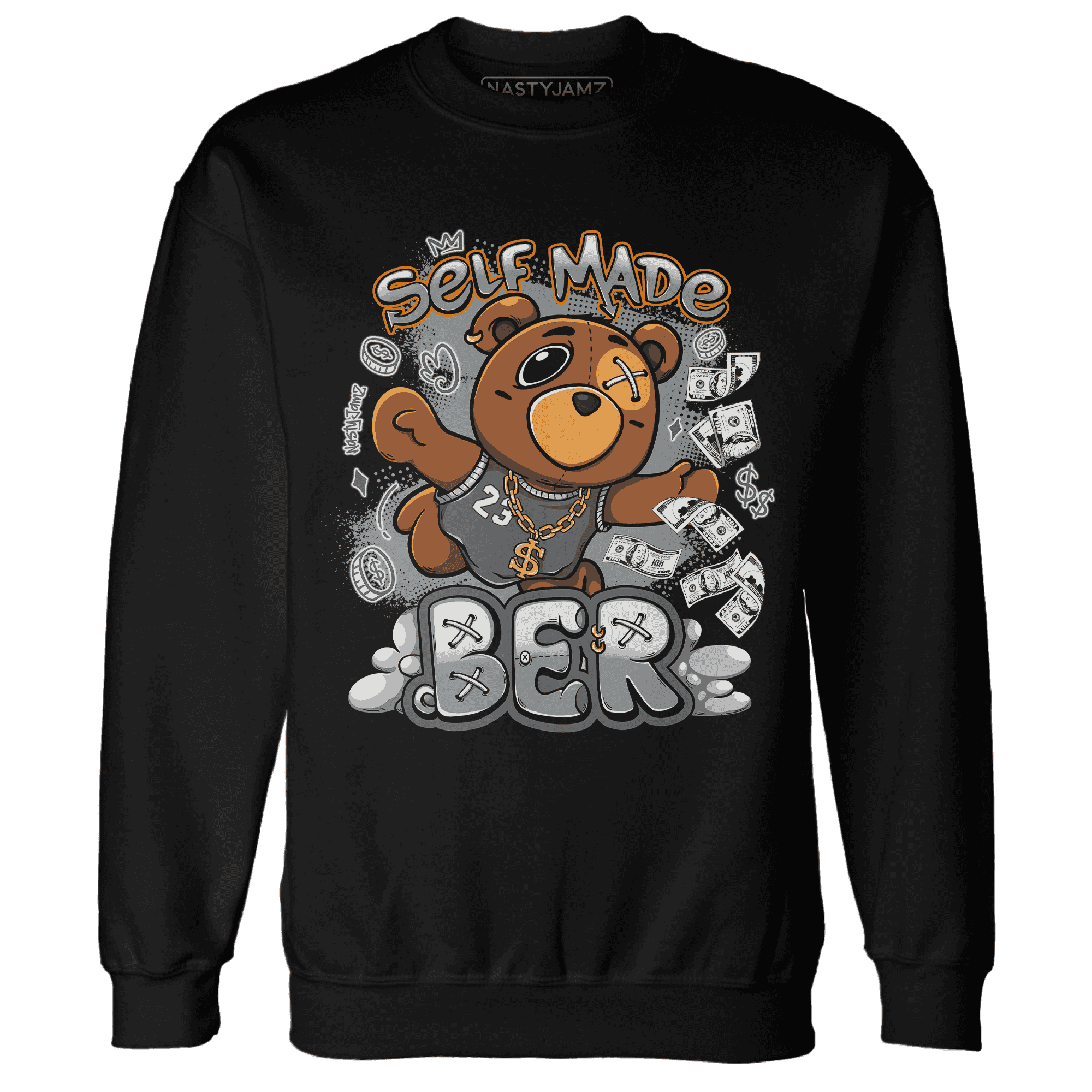 Paris Olympicsss 4s Sweatshirt Match Self Made BER - NastyJamz