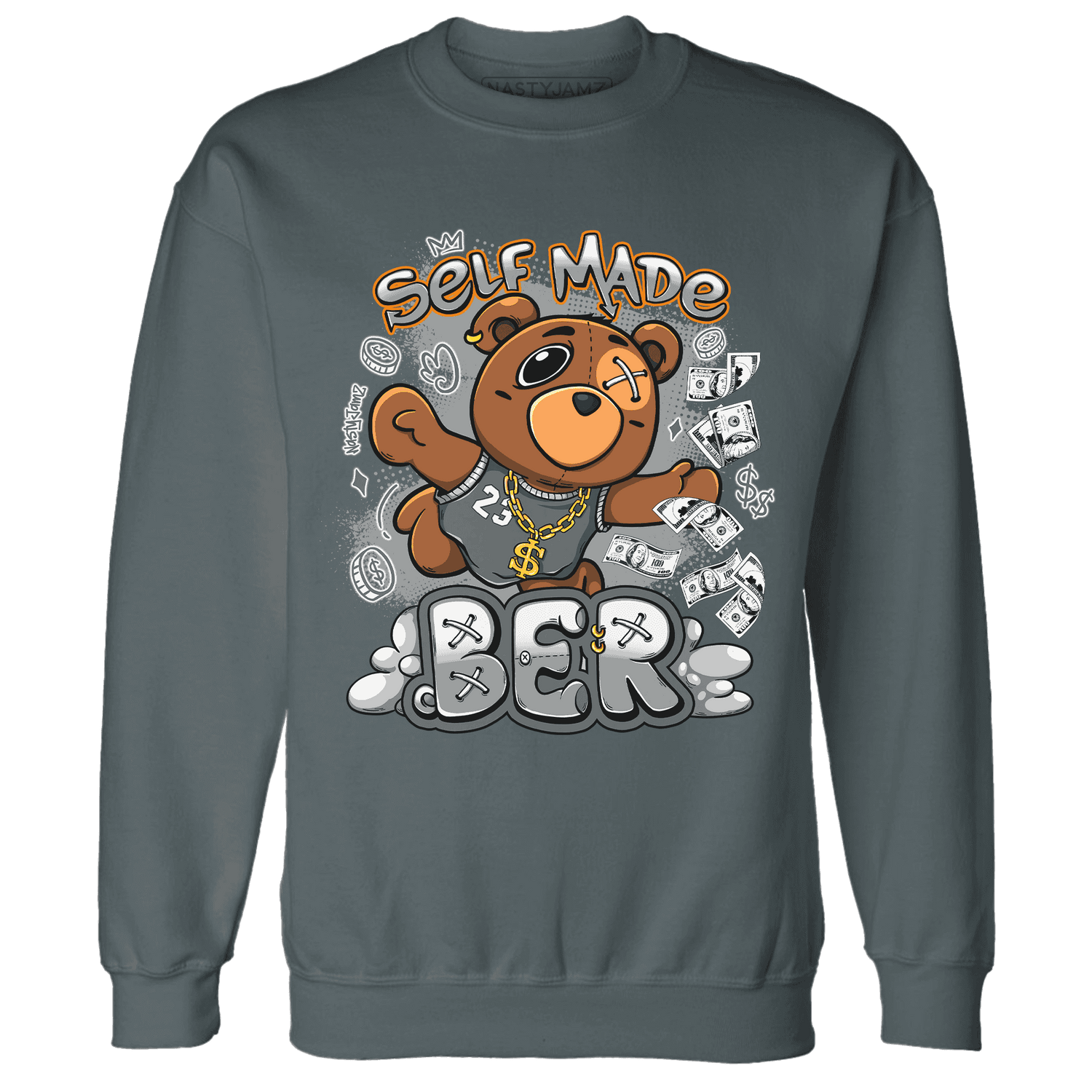 Paris Olympicsss 4s Sweatshirt Match Self Made BER - NastyJamz