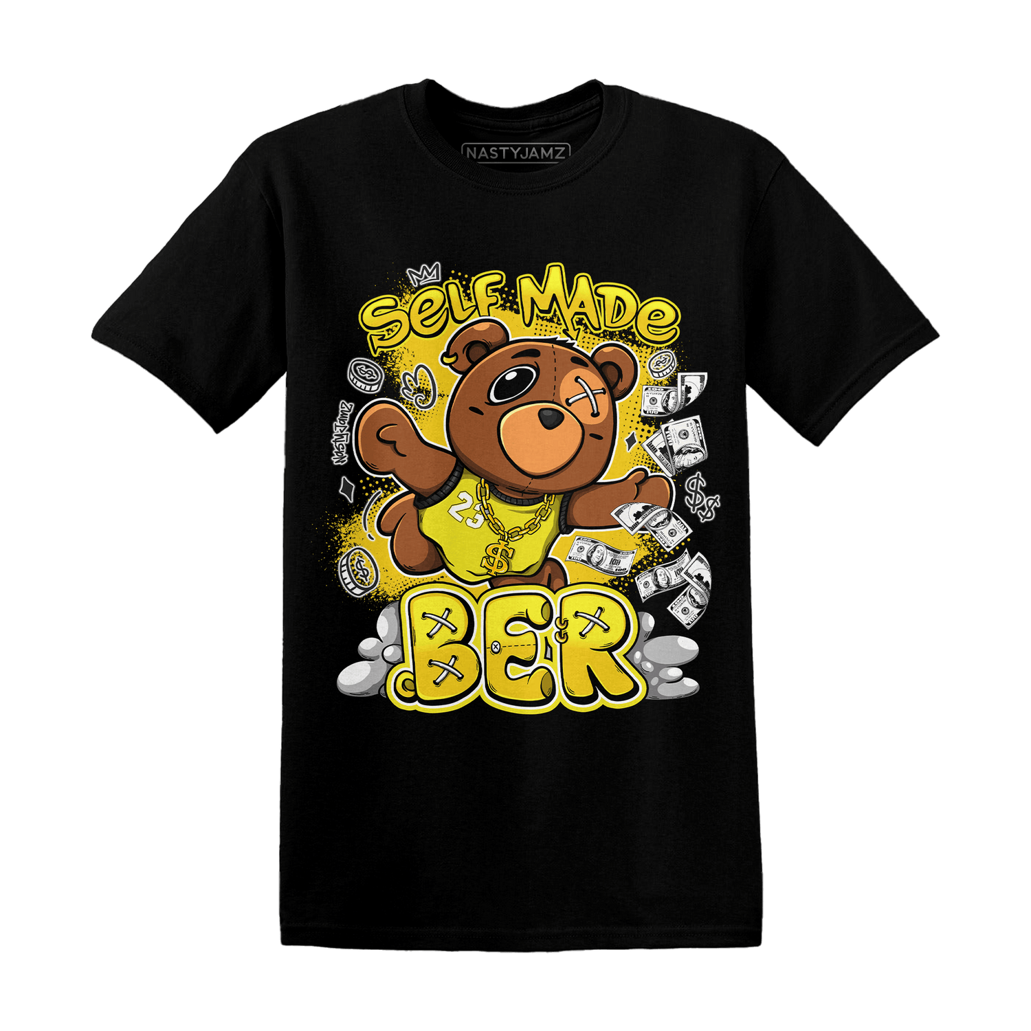 Vivid Sulfur 4s T Shirt Match Self Made BER - NastyJamz