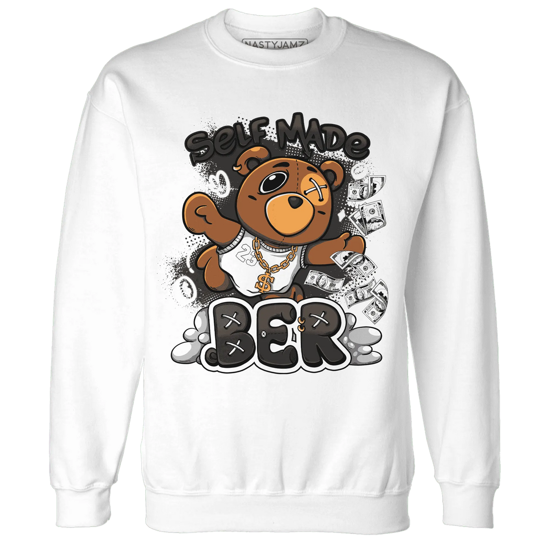 White-Thunder-4s-Sweatshirt-Match-Self-Made-BER