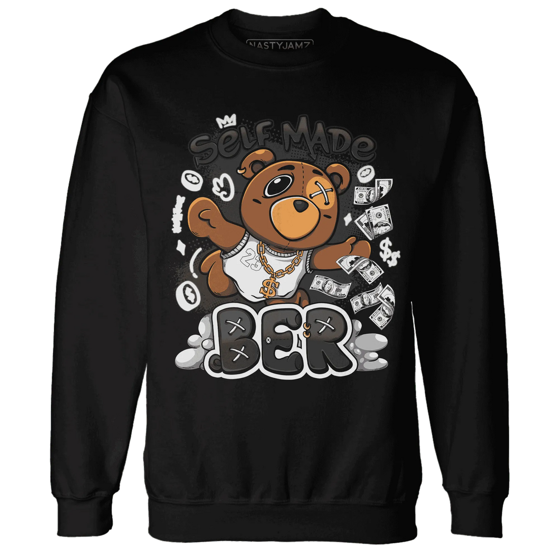 White-Thunder-4s-Sweatshirt-Match-Self-Made-BER