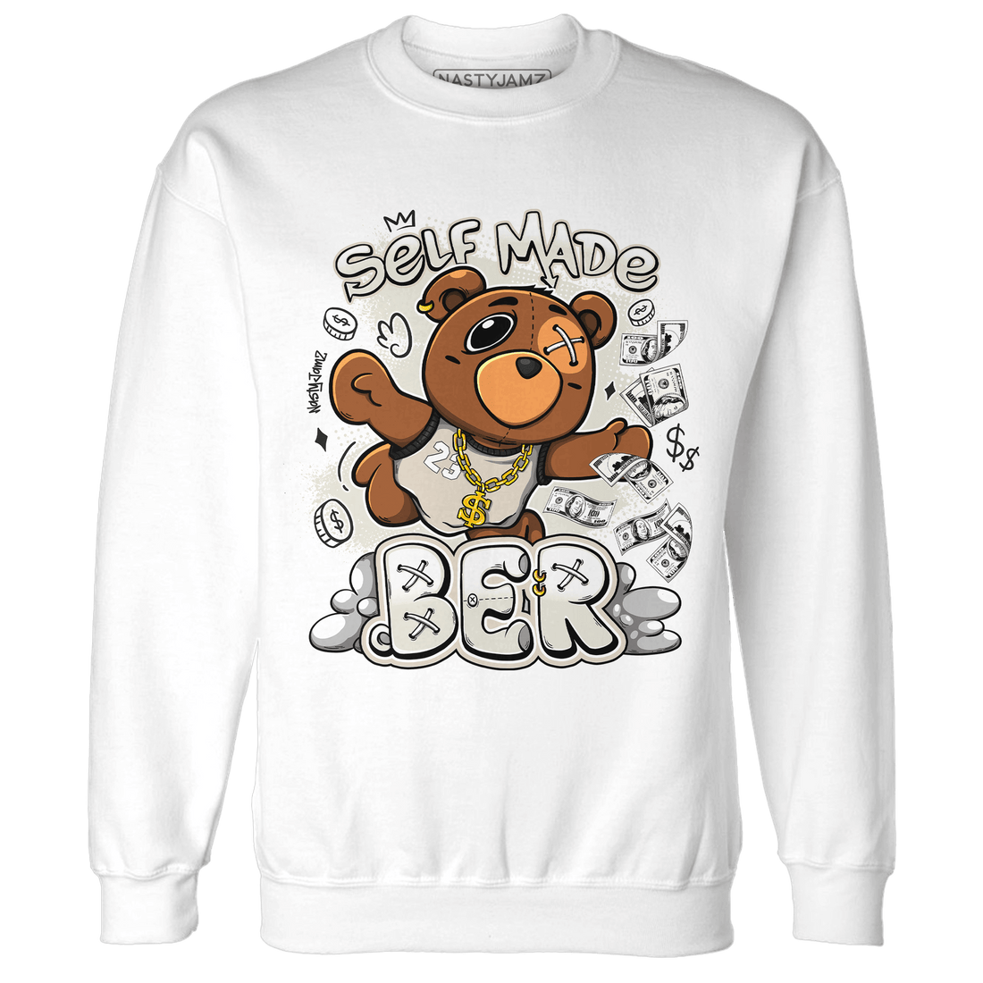 SE Sail 5s Sweatshirt Match Self Made BER - NastyJamz