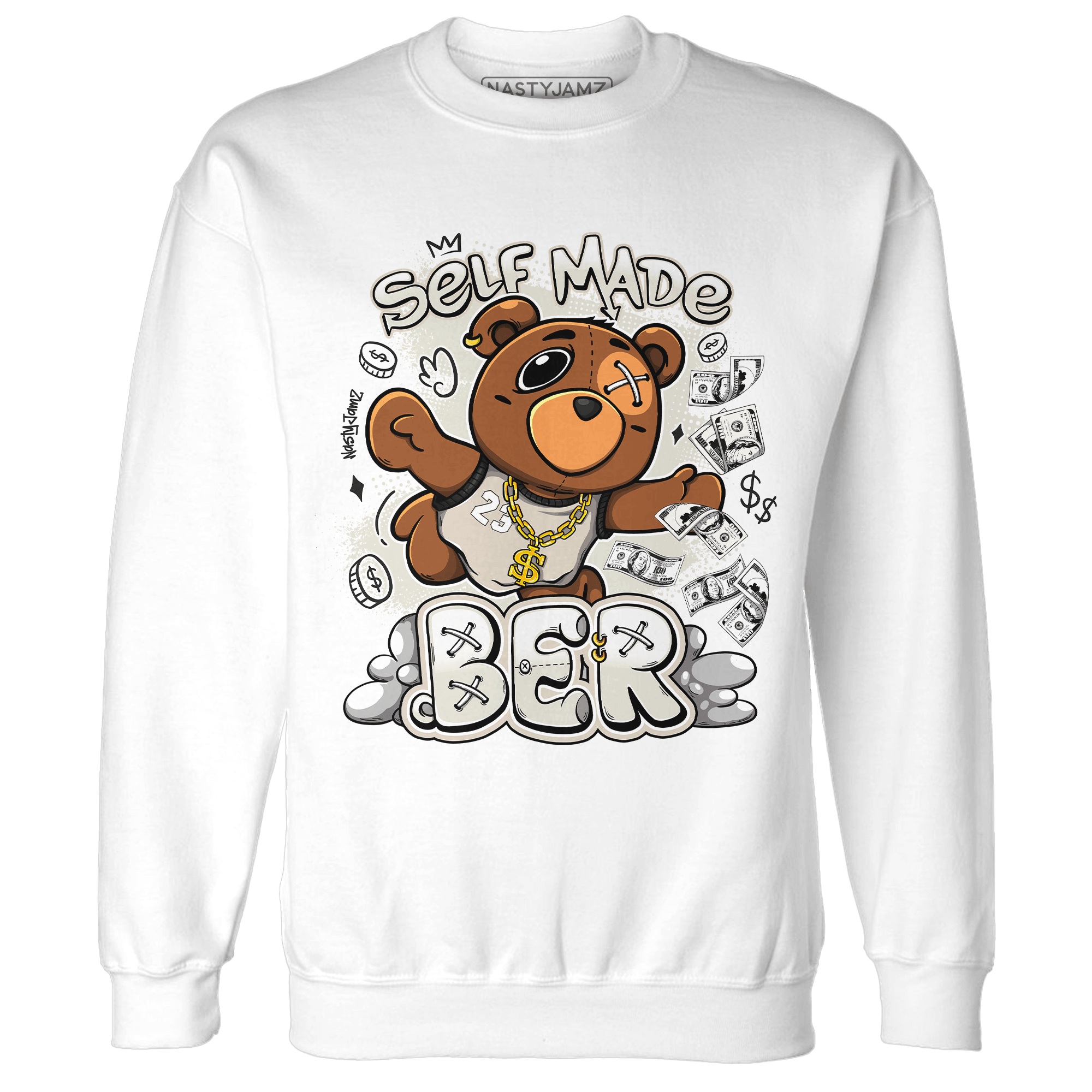 SE Sail 5s Sweatshirt Match Self Made BER - NastyJamz