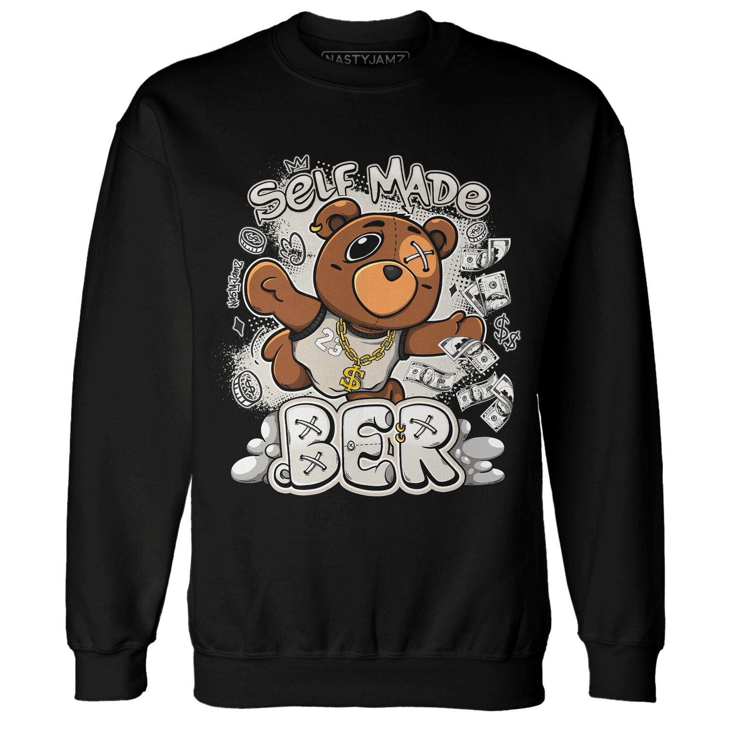 SE Sail 5s Sweatshirt Match Self Made BER - NastyJamz