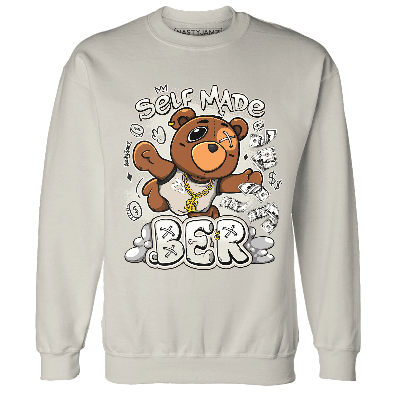 SE Sail 5s Sweatshirt Match Self Made BER - NastyJamz