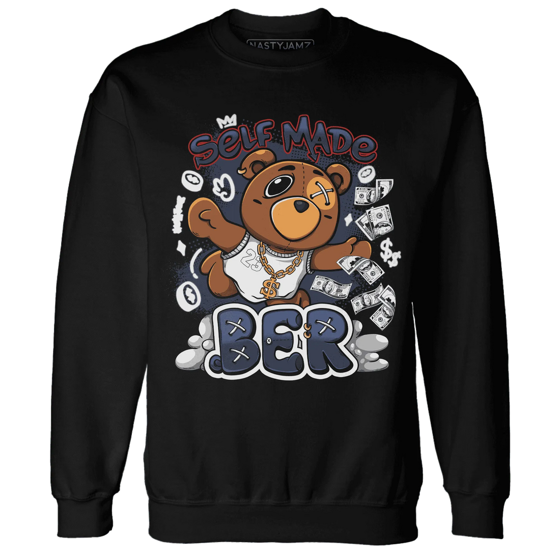 White-Navy-6s-Sweatshirt-Match-Self-Made-BER