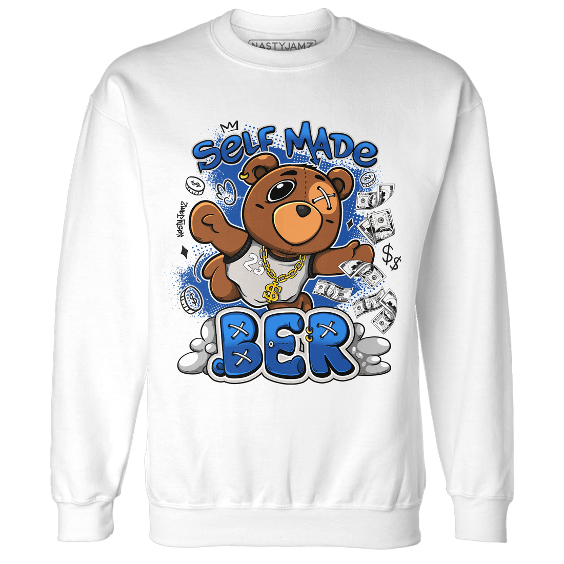 Air Max 1 86 Royal Sweatshirt Match Self Made BER - NastyJamz