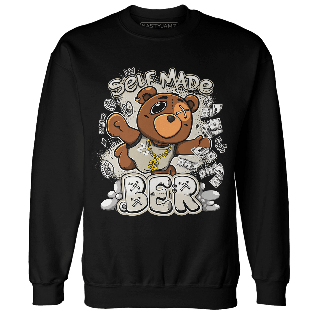 Gratitude 11s Sweatshirt Match Self Made BER - NastyJamz