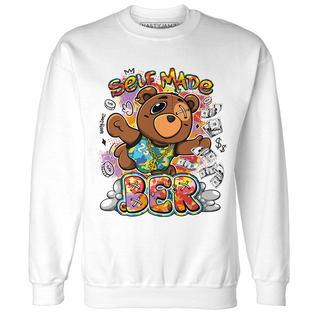 Mid GS Six Championships 1s Sweatshirt Match Self Made BER - NastyJamz