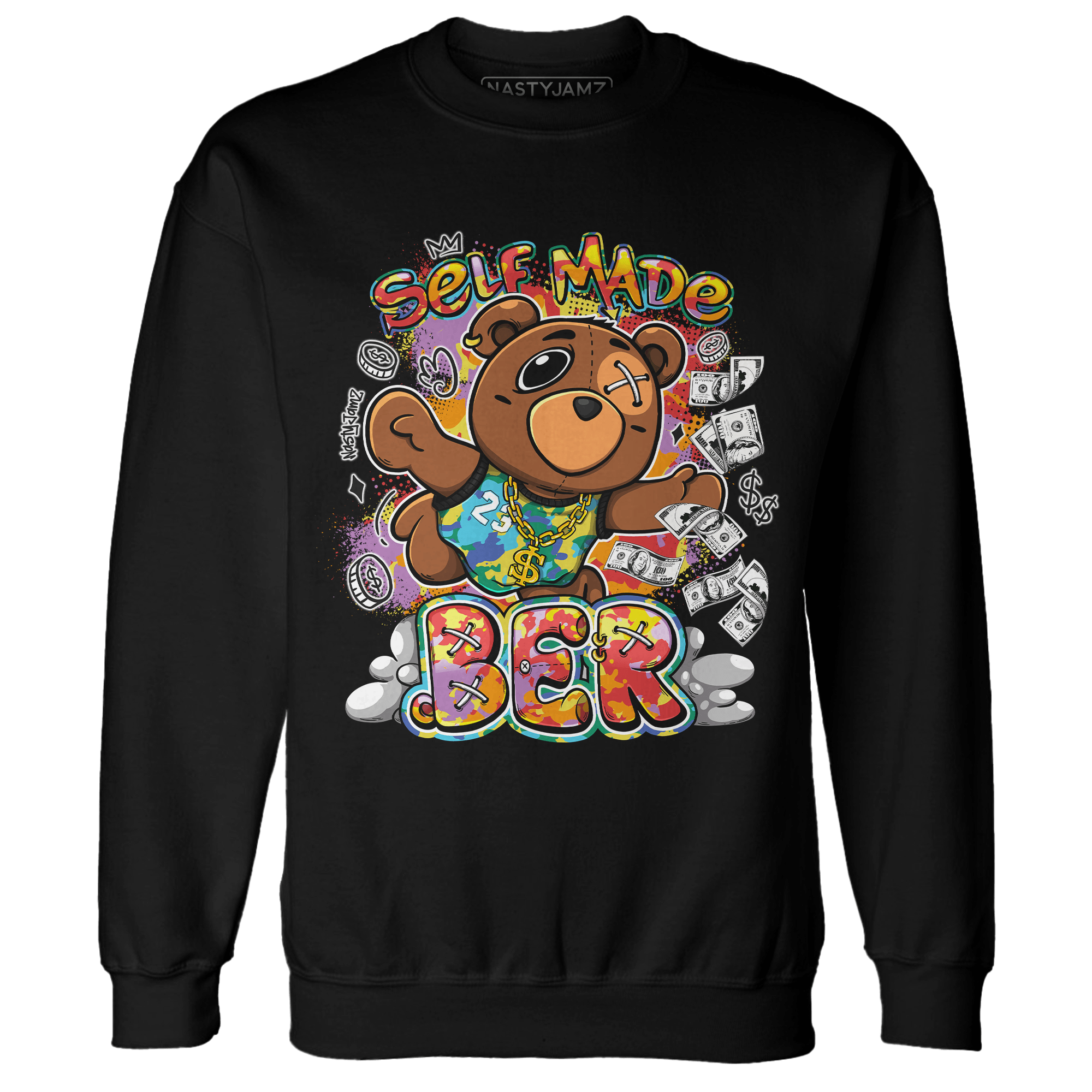 Mid GS Six Championships 1s Sweatshirt Match Self Made BER - NastyJamz