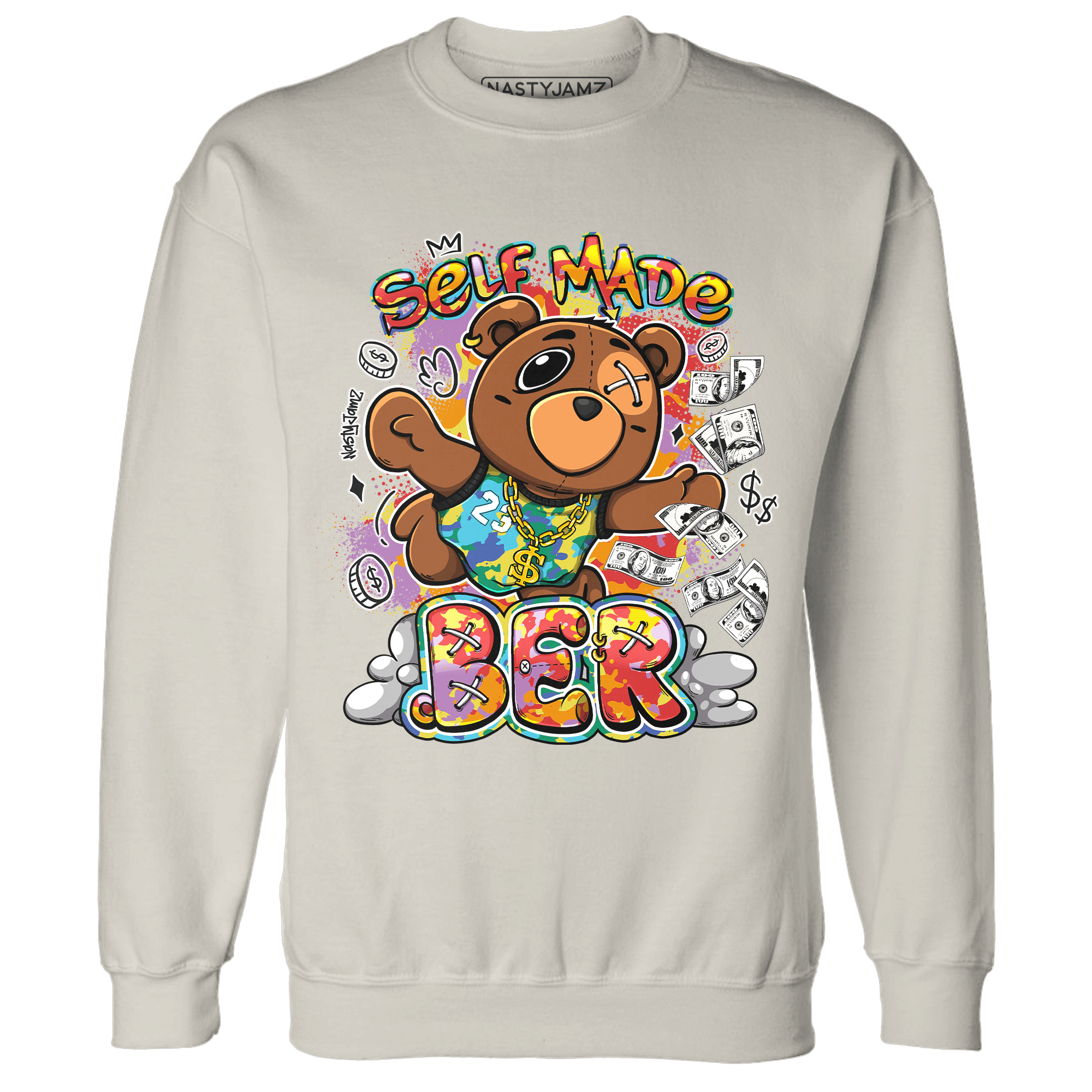 Mid GS Six Championships 1s Sweatshirt Match Self Made BER - NastyJamz