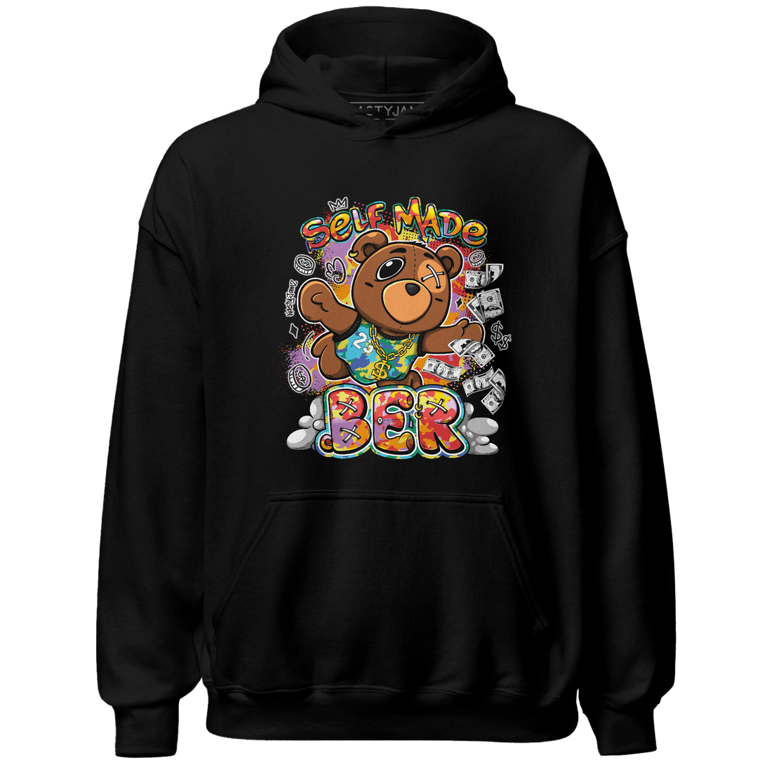 Mid GS Six Championships 1s Hoodie Match Self Made BER - NastyJamz