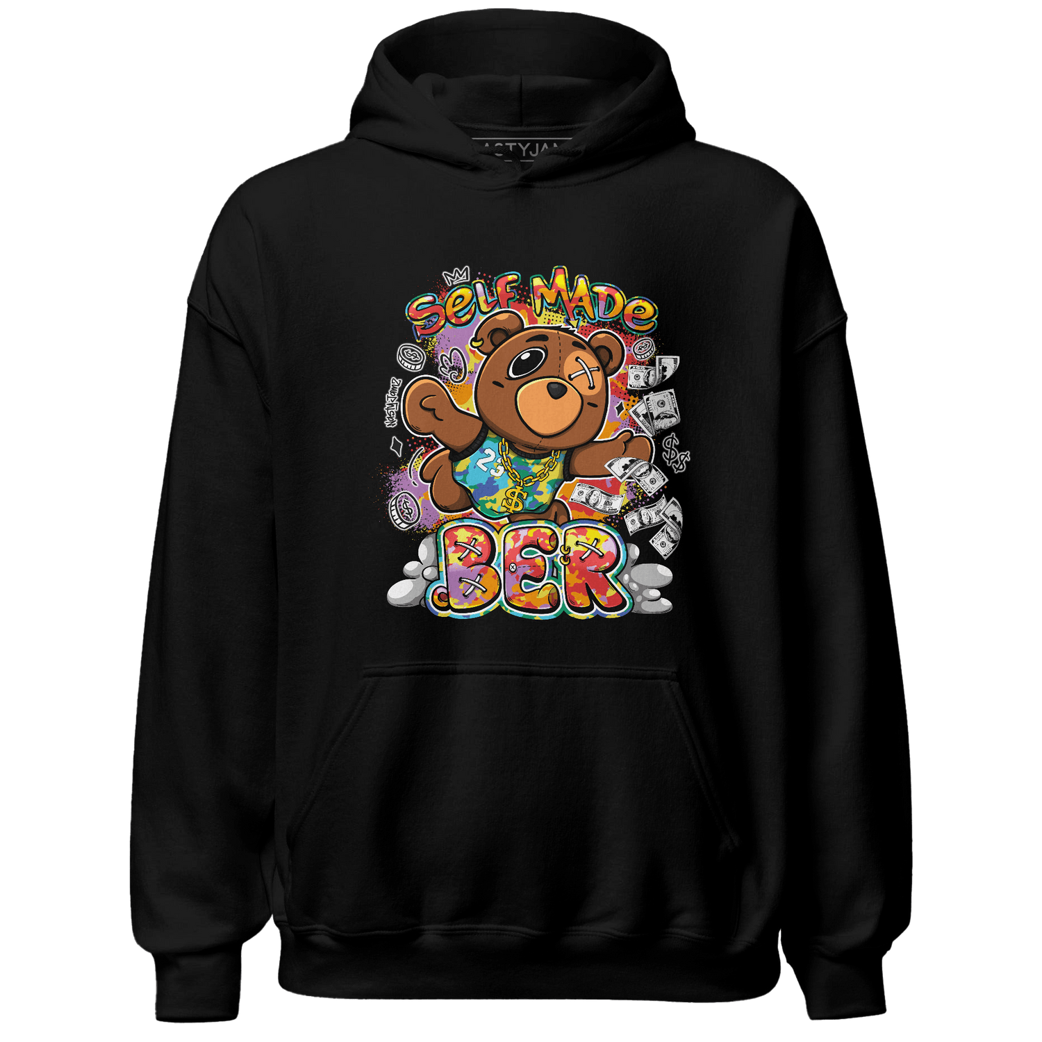 Mid GS Six Championships 1s Hoodie Match Self Made BER - NastyJamz