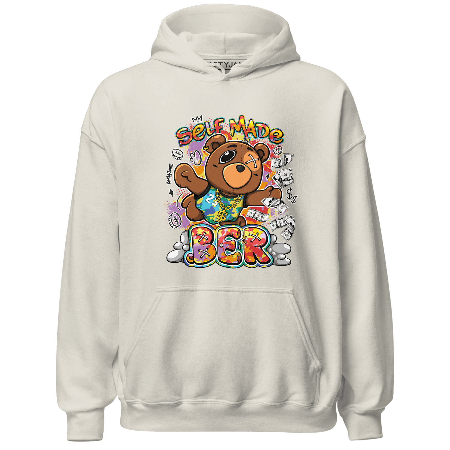 Mid GS Six Championships 1s Hoodie Match Self Made BER - NastyJamz