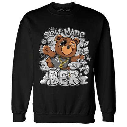 Retro High OG Black White 1s Sweatshirt Match Self Made BER - NastyJamz