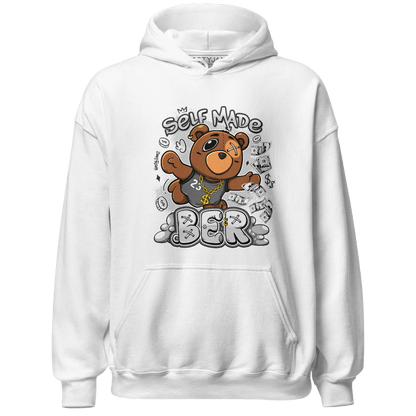 Retro High OG Black White 1s Hoodie Match Self Made BER - NastyJamz