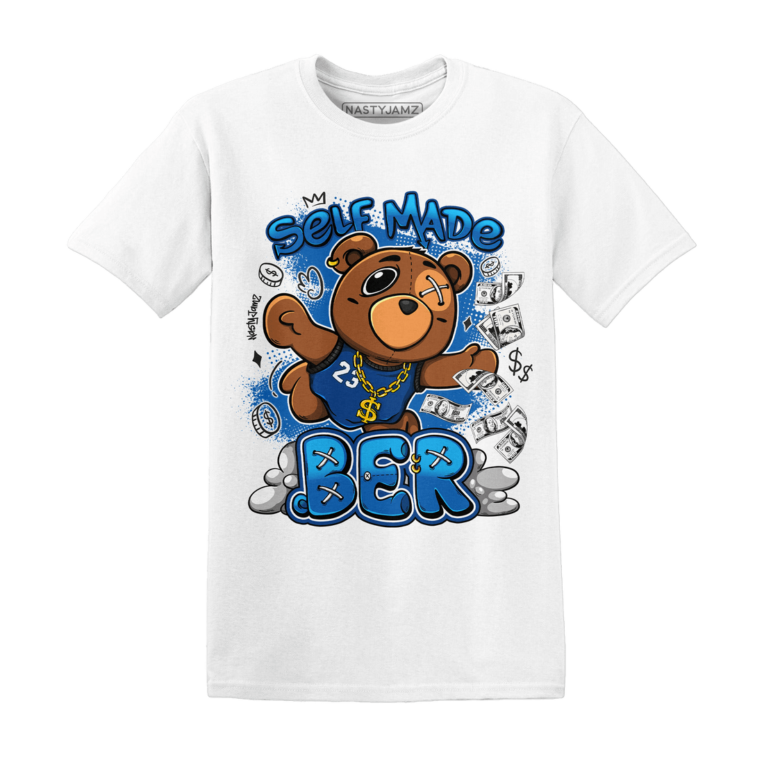 Royal Reimagined 1s T Shirt Match Self Made BER - NastyJamz