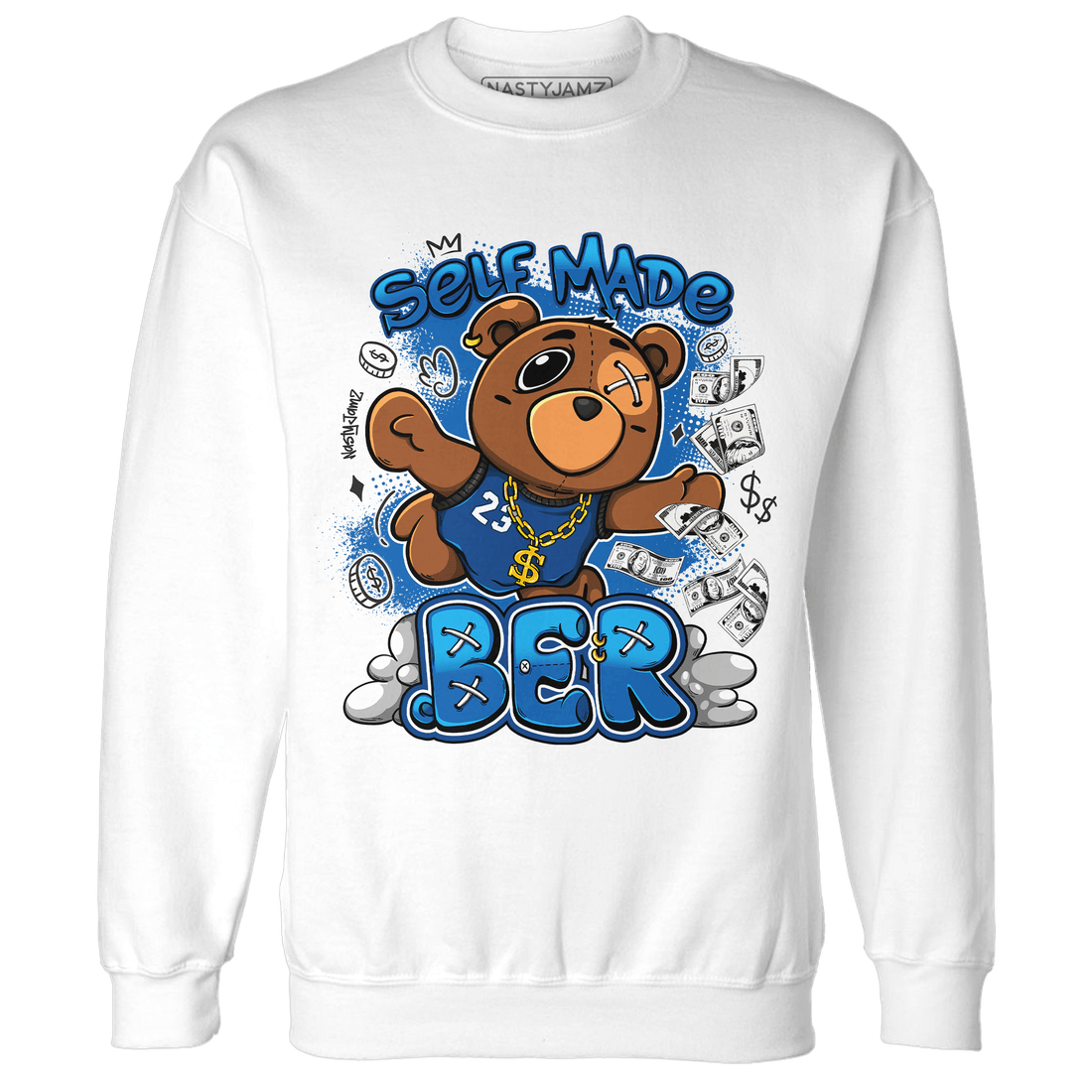 Royal Reimagined 1s Sweatshirt Match Self Made BER - NastyJamz