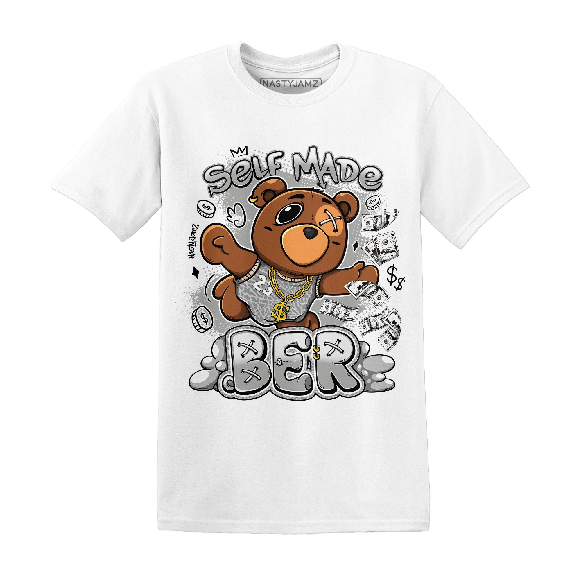 Craft Ivory 3s T Shirt Match Self Made BER - NastyJamz