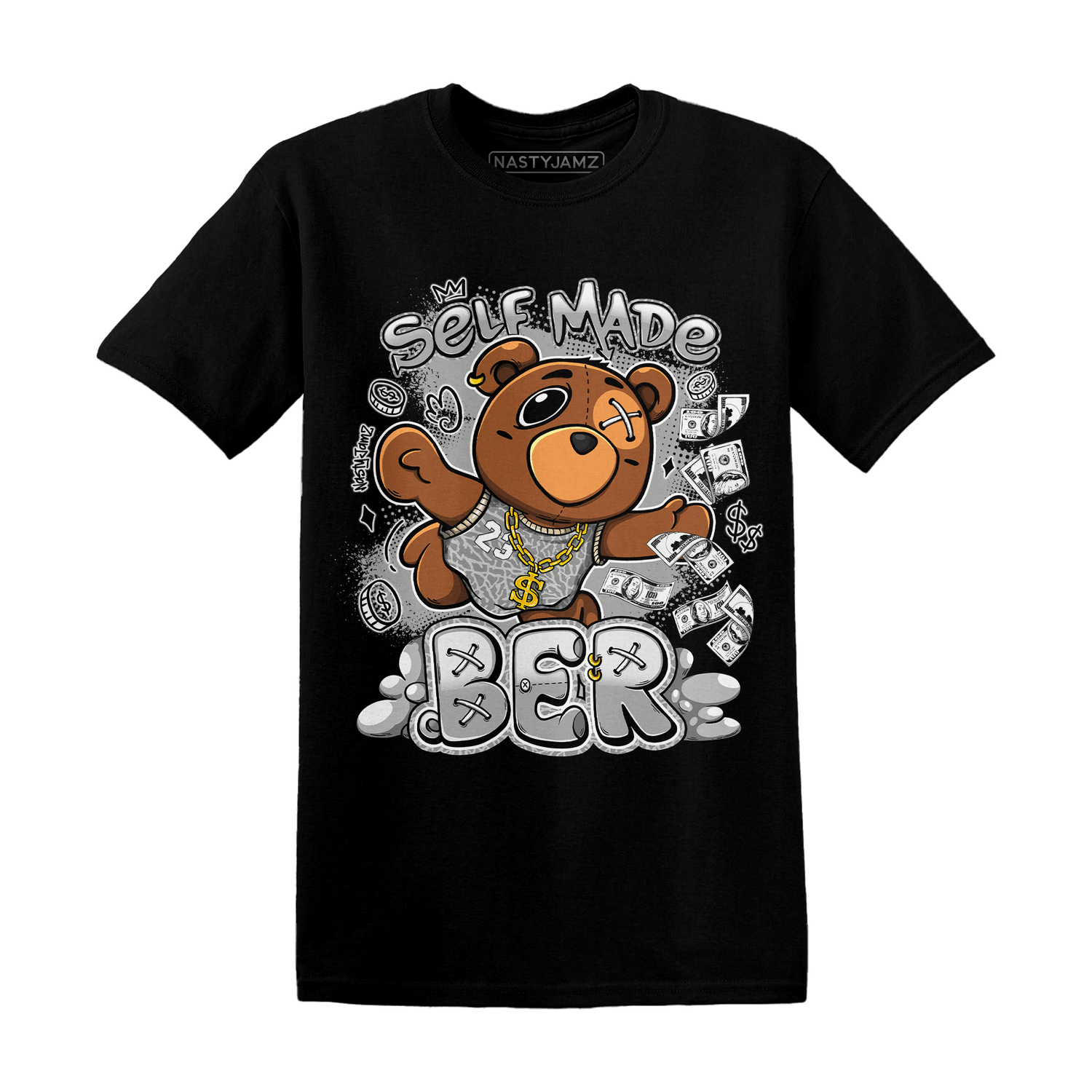 Craft Ivory 3s T Shirt Match Self Made BER - NastyJamz
