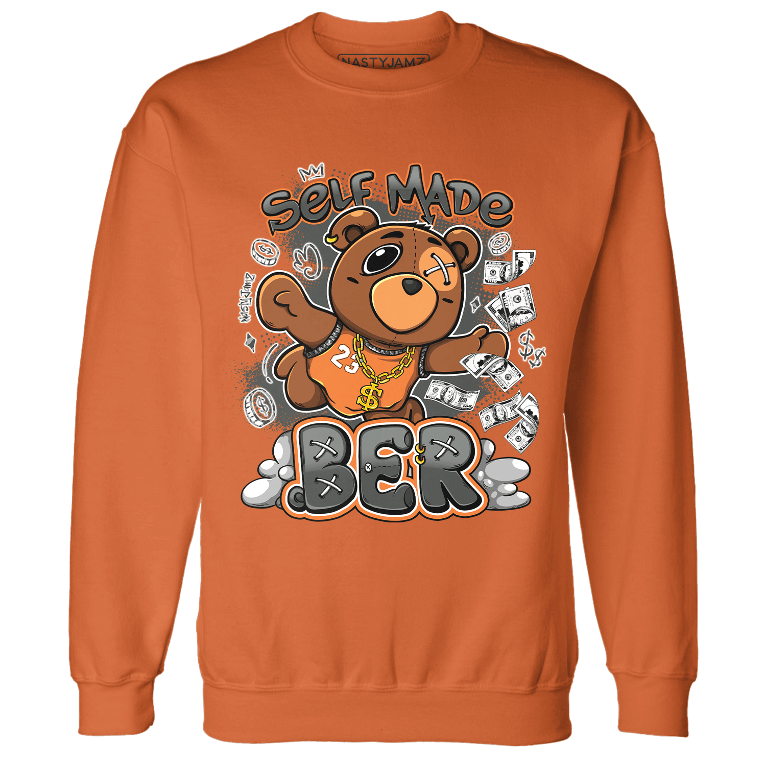 Fear Pack 3s Sweatshirt Match Self Made BER - NastyJamz