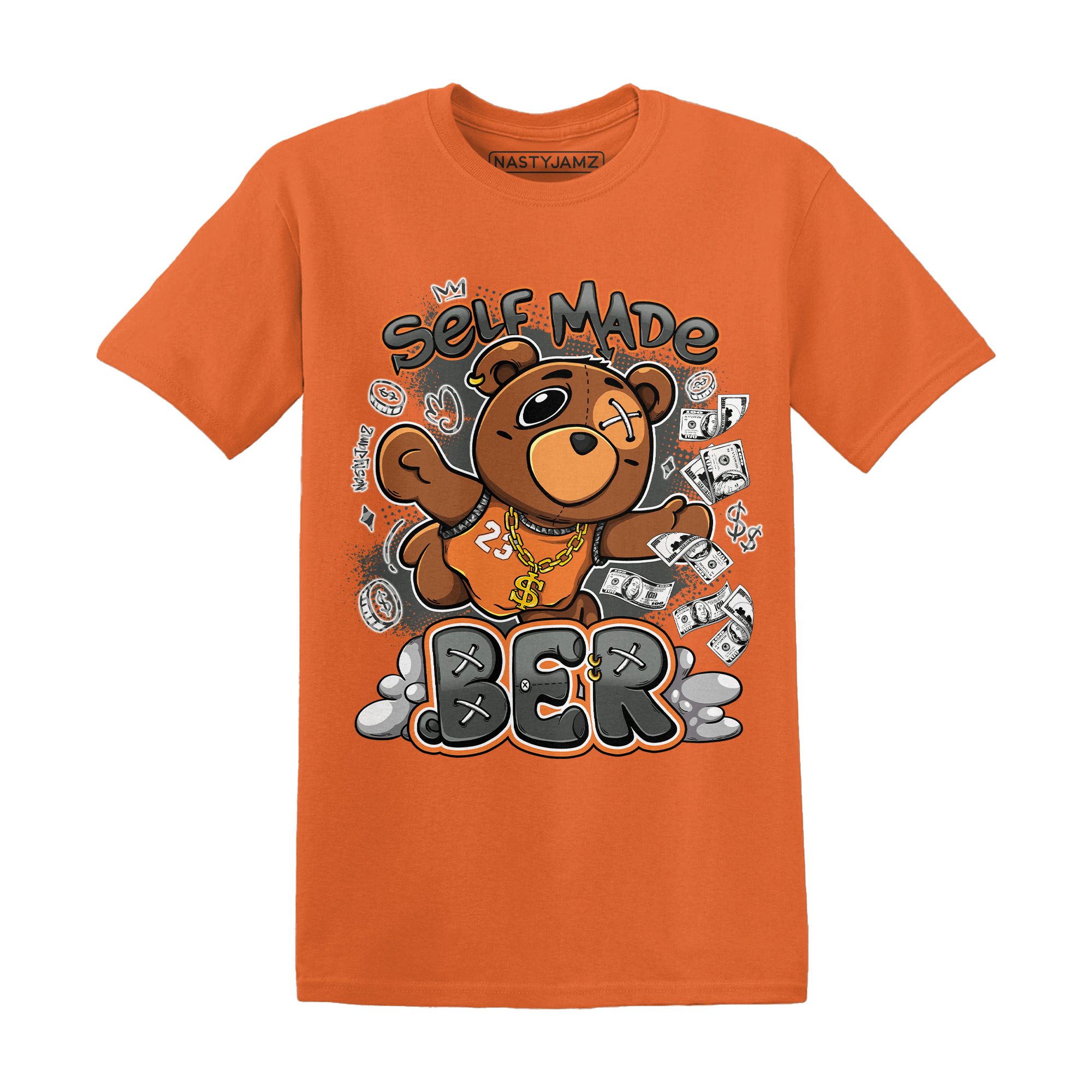 Fear Pack 3s T Shirt Match Self Made BER - NastyJamz