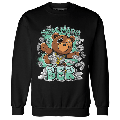 Green Glow 3s Sweatshirt Match Self Made BER - NastyJamz