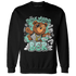 Green Glow 3s Sweatshirt Match Self Made BER - NastyJamz