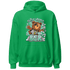 Green Glow 3s Hoodie Match Self Made BER - NastyJamz