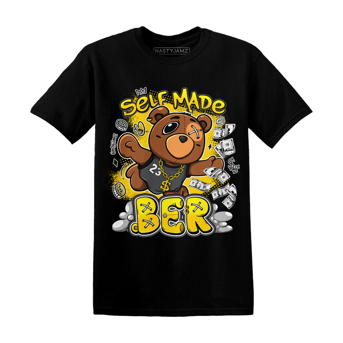 Thunder 4s T Shirt Match Self Made BER - NastyJamz