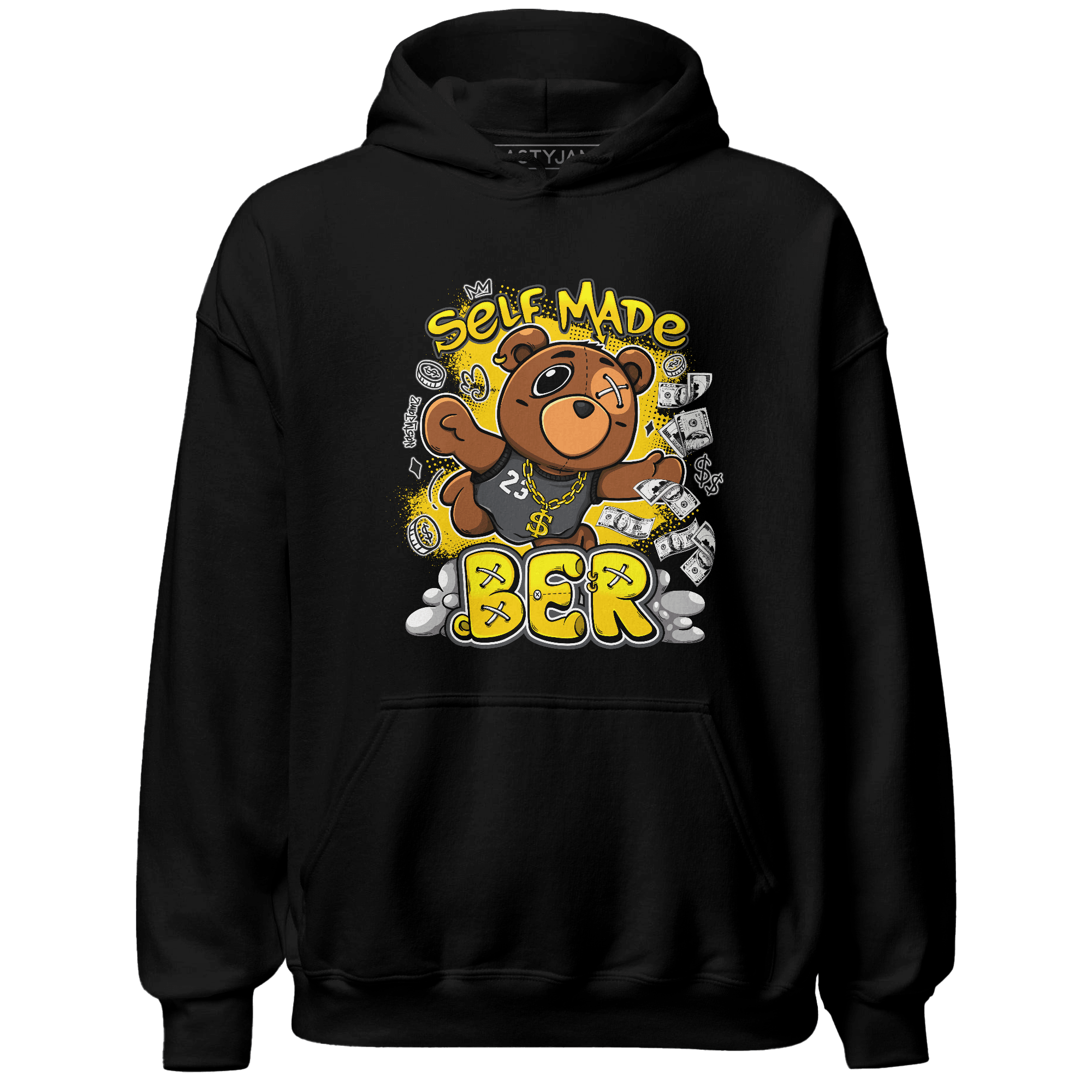 Thunder 4s Hoodie Match Self Made BER - NastyJamz