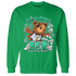 Lucky Green 5s Sweatshirt Match Self Made BER - NastyJamz