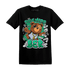 Lucky Green 5s T Shirt Match Self Made BER - NastyJamz