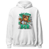 Lucky Green 5s Hoodie Match Self Made BER - NastyJamz
