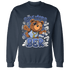 Midnight Navy 5s Sweatshirt Match Self Made BER - NastyJamz
