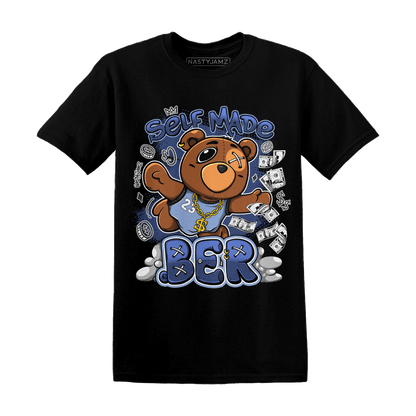 Midnight Navy 5s T Shirt Match Self Made BER - NastyJamz